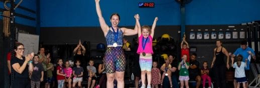 crossfit tunbridge walls little girl first place